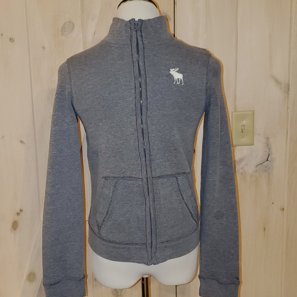 Boys Abercrombie zip up sweatshirt